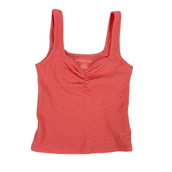 NWT American Eagle Cinch Cropped Tank Top - Picture 1 of 5